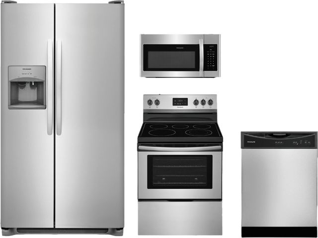 Frigidaire® 4 Piece Kitchen Package-Stainless Steel-0