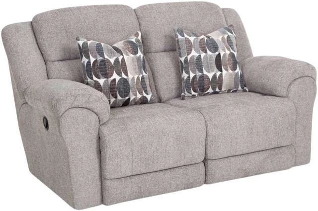 Franklin™ Keaton Contend Pepper Manual Rocking Reclining Loveseat-0