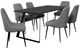 Coaster® Smith 7-Piece Black/Gray Dining Table Set-0