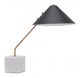 Zuo® Pike Black and White Table Lamp-0