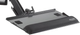 Chief® Black Height-Adjustable Keyboard & Mouse Tray Wall Mount-1