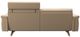 Stressless® by Ekornes® Stella Beige 87" Manual Reclining Sofa with One Headrest and Wood Base-3