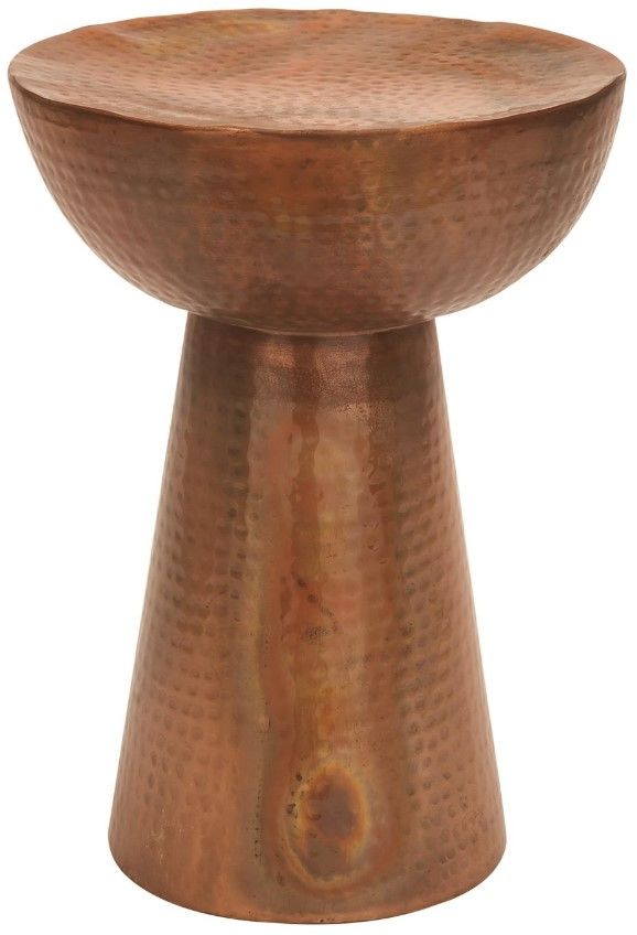 Deco Marche Copper Handmade Accent Table-0