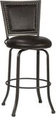HH2 Home Belle Grove Charcoal Swivel Bar Stool-0
