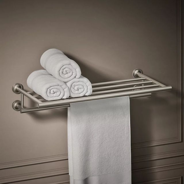 KOHLER® Riff® Vibrant Brushed Nickel Hotelier-1