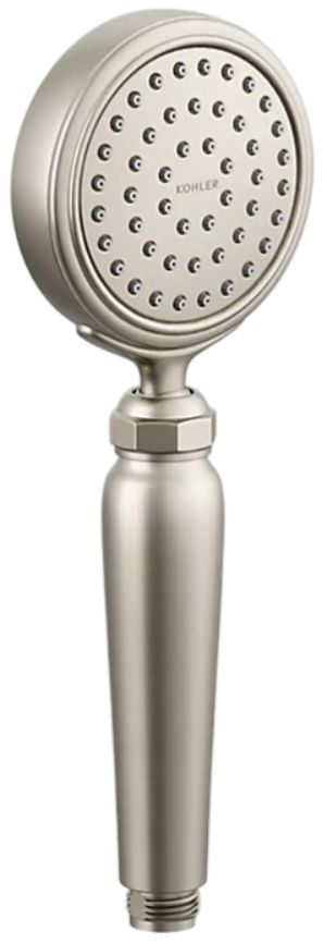 KOHLER® Artifacts® Vibrant Brushed Nickel 1.75 GPM Single-Function Handshower-0