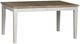Liberty Furniture Summerville Wirebrushed Gray Rectangular Dining Table with Soft White Wash Base-1