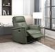 Homelegance® Bristow Green Manual Swivel Glider Reclining Chair-1