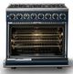 Viking® 7 Series 36" Slate Blue Pro Style Dual Fuel Range-1