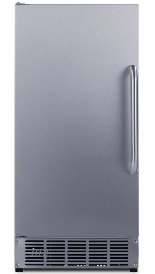 Summit® 15" 45 lb. Stainless Steel ADA Compliant Undercounter Ice Maker-0