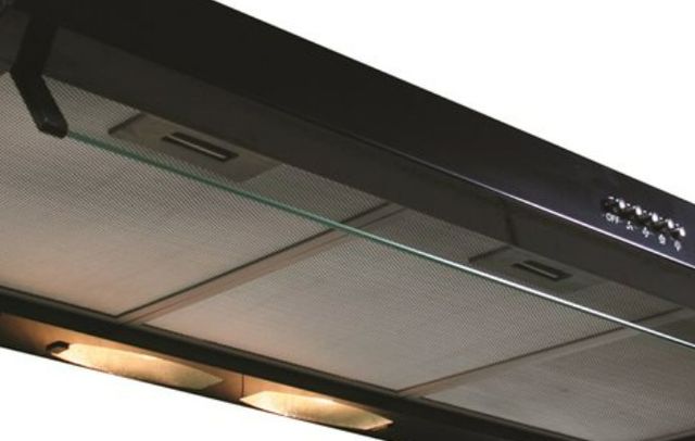 YHD Builder Series Black 36'' 190 CFM Under Cabinet Range Hood-1