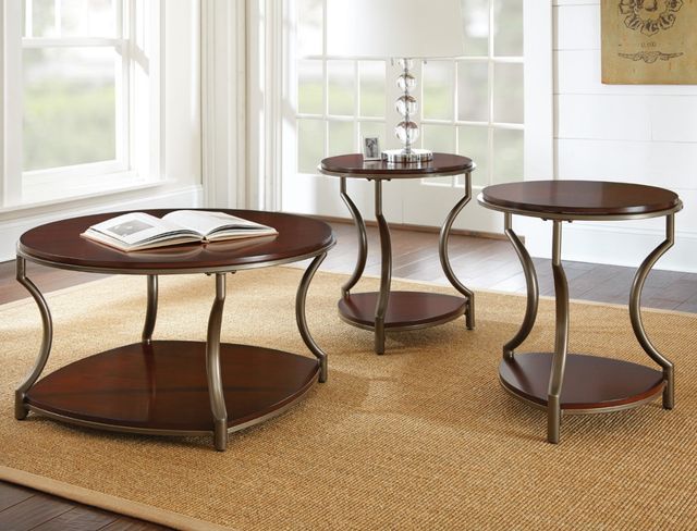 Steve Silver Co. Miles Cherry End Table-1