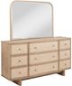 Coaster® Kailani Beige Dresser and Mirror-0