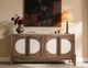International Furniture Direct Dune Beige/Brown Console-1