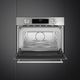 Smeg 24" Fingerproof Stainless Steel Oven/Microwave Combo Electric Wall Oven-2