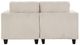 Homelegance® Walterboro Beige Loveseat with Storage, Storage Pouches and Charging Ports-4