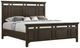 Intercon Hawthorne Burnished Clay King Panel Standard Bed-1