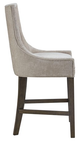 Olliix by Madison Park Signature Ultra 25.5" Cream Upholstered Counter Stool-1