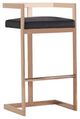 VIG Furniture Modrest Halifax Black/Rosegold Bar Stool-0