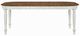 Liberty Furniture Carolina Crossing Antique Honey Dining Table with White Base-2