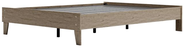 Signature Design by Ashley® Oliah Natural Queen Platform Bed-2