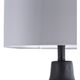 Surya Foreman Black Concrete Table Lamp-1