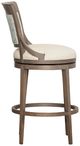 Fairfield® Customizable Riley Leather Swivel Bar Stool-2