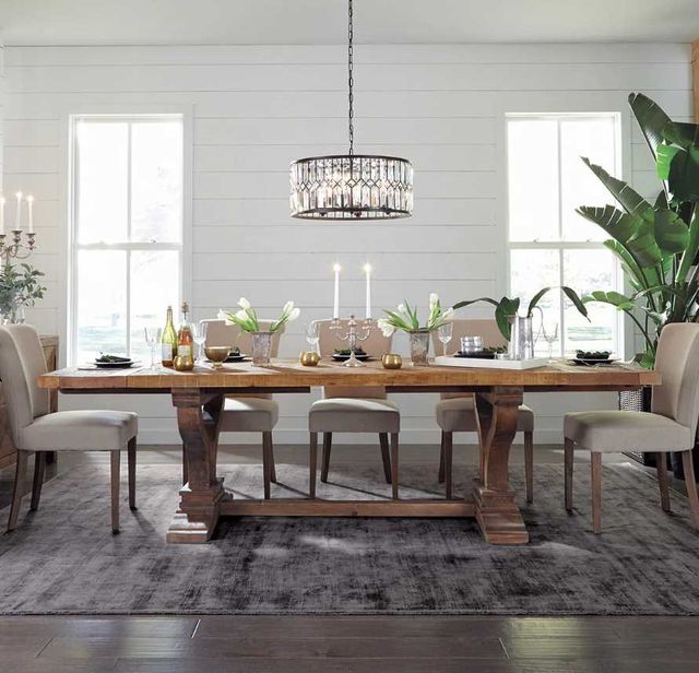 Classic Home Alexander Brown Extending Dining Table-1