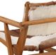 Dovetail Furniture Dunbar Brown/White Occasional Chair-4