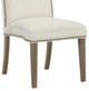 Fairfield® Customizable Entree Dining Empire Short Back Armless Stack Side Chair with Mica Legs-2