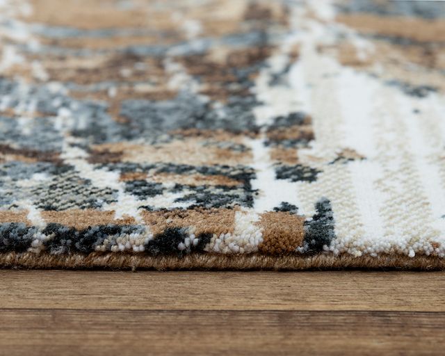 Rizzy Home Elite Brown 5’x 8' Area Rug-4