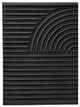 Moe's Home Collection Knott Washed Black Carved Wood Wall Art-2