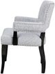 Olliix by Madison Park Grey Dawson Arm Dining Chair-4