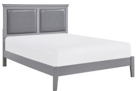 Mazin Furniture Seabright Gray Queen Bed-1
