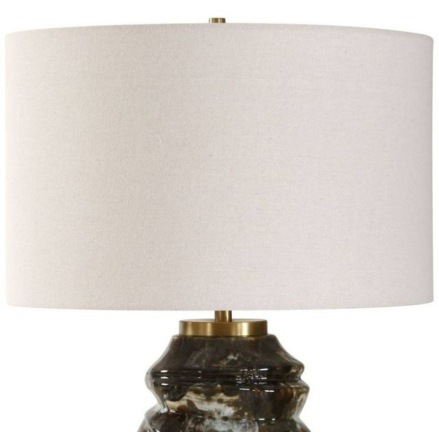 Uttermost® Cuoco Mottled Brown Table Lamp-3