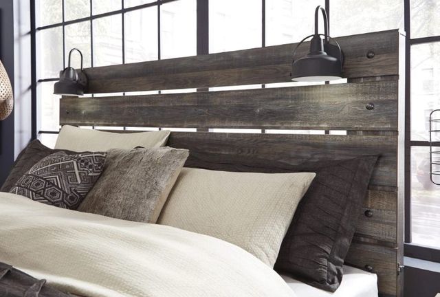Signature Design by Ashley® Drystan Brown King Storage Panel Bed-1