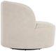 Bernhardt Customizable Elle Bernhardt Living Leather Swivel Chair-2