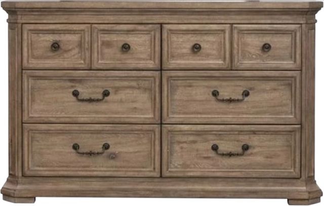 Magnussen Home® Adler Court Florentine Walnut Drawer Dresser-2