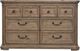 Magnussen Home® Adler Court Florentine Walnut Drawer Dresser-2