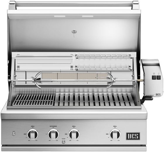 DCS Series 9 3-Burner Brushed Stainless Steel Built-In Liquid Propane Grill-1