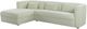 TOV Furniture Callie 2-Piece Cream Left Arm Facing L-Shaped Sectional-0
