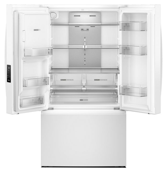 Whirlpool® 36" 29.58 Cu. Ft. White French Door Refrigerator with Dual Ice Makers  -1