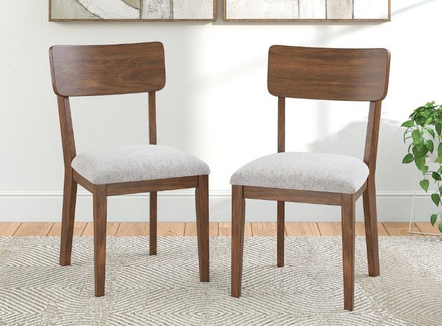 Signature Design by Ashley® Tameride Brown Upholstered Dining Side Chair-1