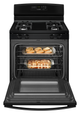 Amana® 30" Black Freestanding Gas Range-2