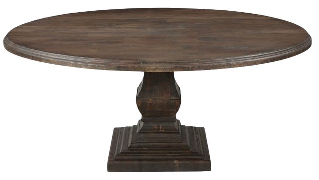 Home Trends & Design Nimes Weathered Mango Dining Table-1