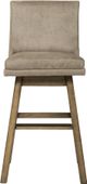 Signature Design by Ashley® Tallenger Tall Beige Upholstered Swivel Bar Stool -1
