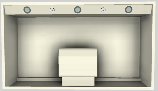 Vent-A-Hood® 42" Biscuit Wall Mounted Range Hood-3