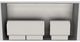 Vent-A-Hood® 42" Stainless Steel Contemporary Wall Mounted Range Hood-3