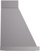 Ilve® Nostalgie II Noblesse 36" Graphite Matte Wall Mounted Range Hood with Copper Trim-2