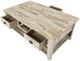 Jofran Inc. Artisan's Craft Washed Gray Coffee Table-2